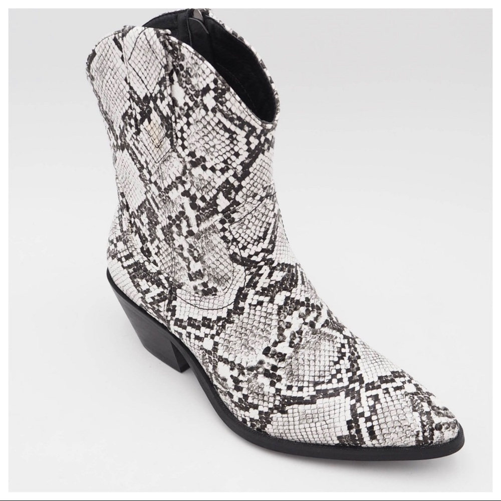02 Fabulous The Adele Snakeskin Cowboy Western  Boots - Picture 4 of 4